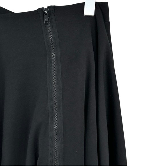 [sold] Y-3 Yohji Yamamoto Black Asymmetric Midi Skirt Poncho Cape Convertible - Picture 7 of 16